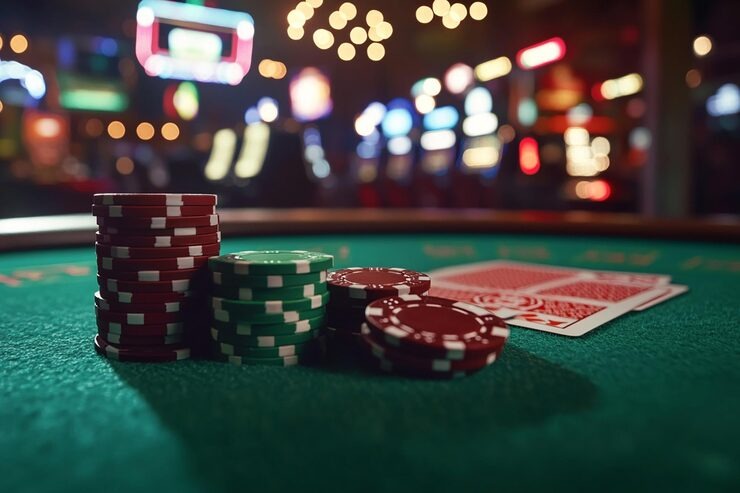 grafikjitu live roulette studio with English and Indonesian dealer communication